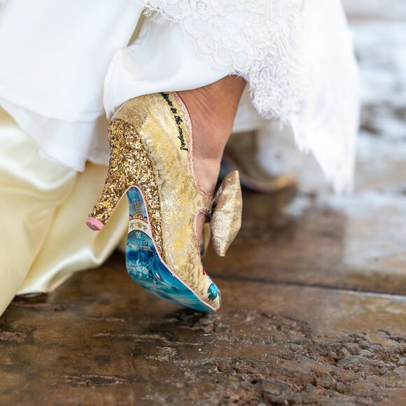 Rare Disney Cinderella  irregular choice shoes US 6 - Picture 16 of 16